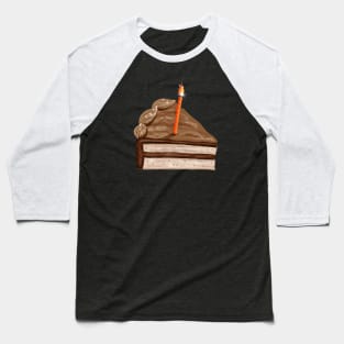 Chocolate Cake Baseball T-Shirt